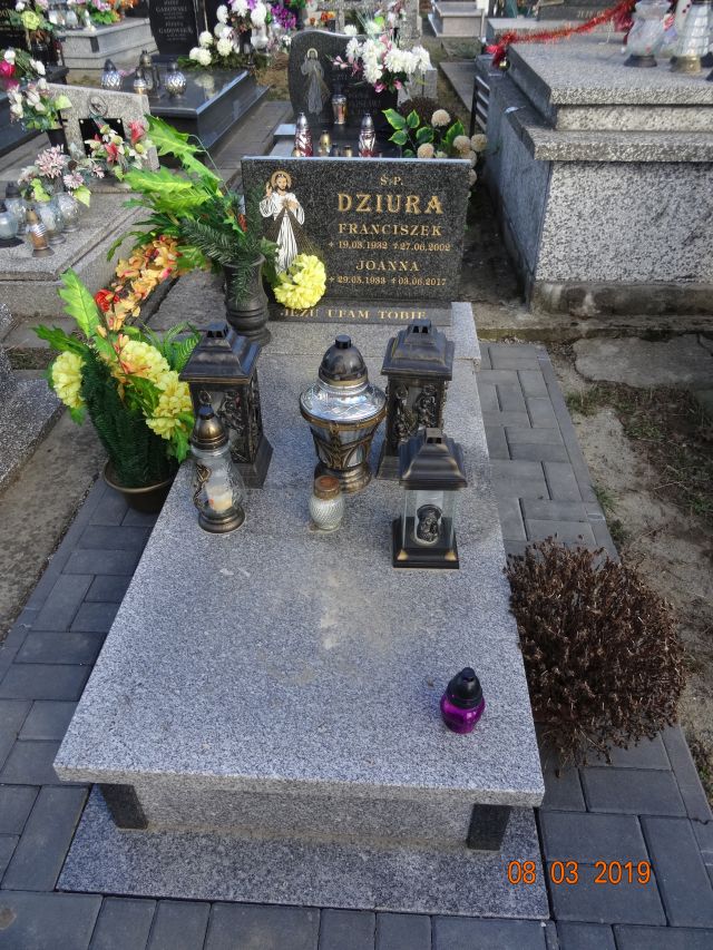 Joanna Dziura  1933 Uście Solne - Grobonet - Wyszukiwarka osób pochowanych