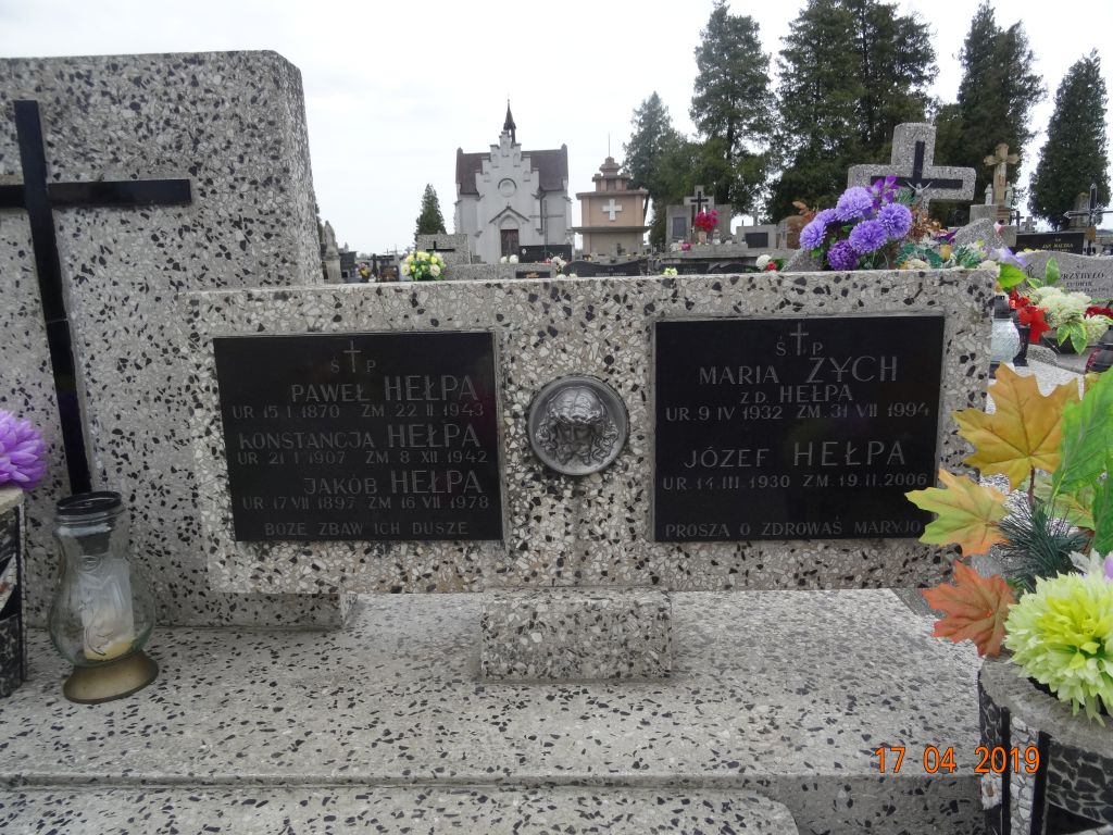 Grób Stanisława Hełpa